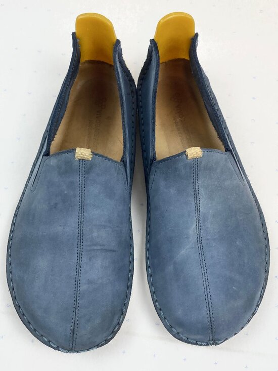 Vivo barefoot Shoes - Vivobarefoot Blue Ababa II Nubuck Barefoot Shoes Women's 39 EU